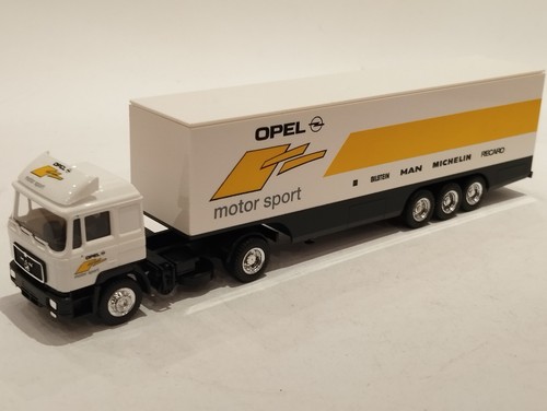 Herpa man f90 koffersattelzug - f90,