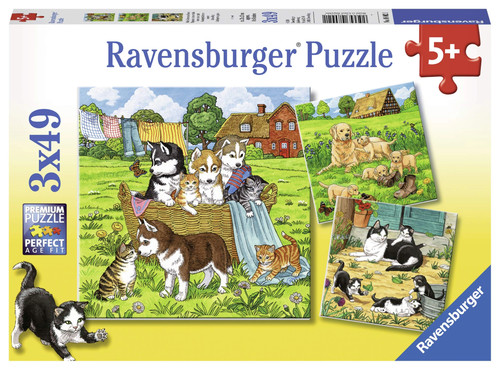 Ravensburger kinderpuzzle 3x49 - ravensburger,