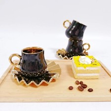 Luxus Gold Espressotassen 12