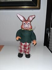 🌟 DDR Spielzeug alter Lauf Hase mit Uhrwerk VEB Spielzeugland Spielzeug