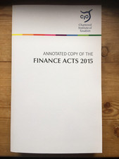 Annotated copy of The Finance Act 2015