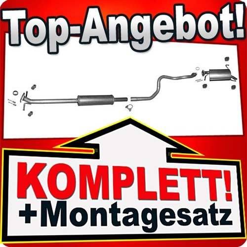 Auspuff für suzuki swift - auspuff,