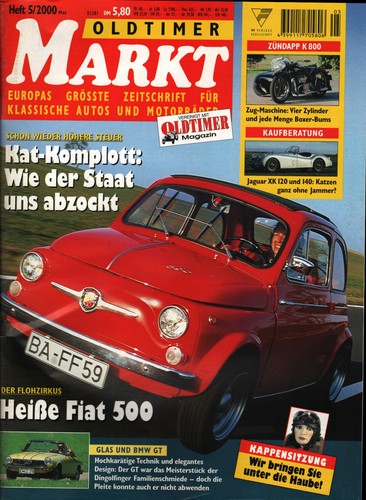 Zeitschrift oldtimer markt mai - oldtimer,