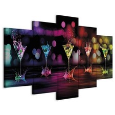 Wandbild 5 tlg Groß