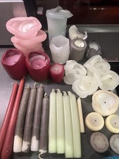 3 kg KERZENRESTE ~ KERZENWACHS~ WACHSRESTE rot~ grün~ grau~ creme