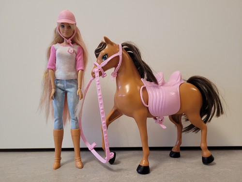 Mattel set barbie - barbie, reiterin