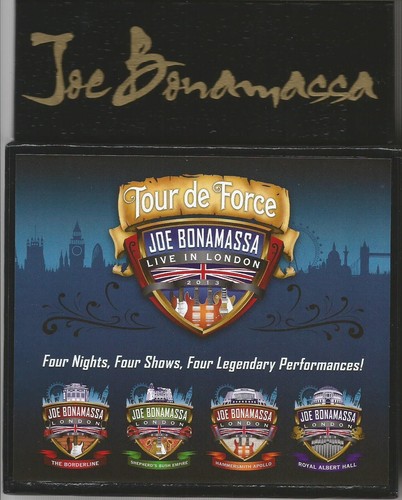 Joe bonamassa tour - joe,
