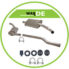 Auspuffanlage Auspuff Audi 80 B3 Stufenheck 1.4,1.6,1.8,2.0 1986-1996+Anbaukit