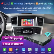 Kabellos Carplay Android Auto Nachrüst Kit für GLK X204 ML W166 GL X166 NTG4.X