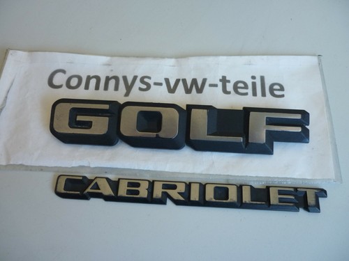 Embleme golf cabrio - 1,