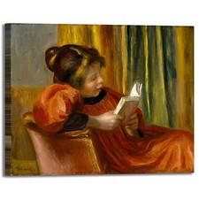 Renoir Mädchen liest Design