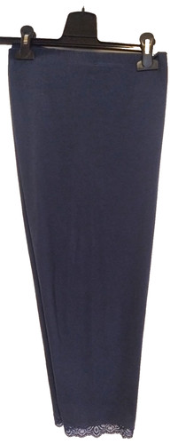 Dunkelblaue capri leggings - capri,