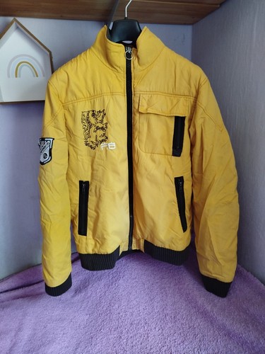 Fishbone jacke gelb braun - fishbone,