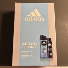Adidas After Sport Geschenkset, 3in1 Duschgel 250ml + Deo Body Spray 150ml, EA84