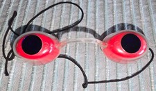 Schutzbrille/Solarium/Sonnenbank/Augenschutz/UVBrille/Gummizug/Rotlicht/Infrarot
