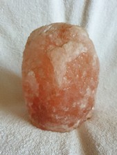 3,8 kg Salzstein Salzkristall, Saunasalz, Himalaya Salzleckstein, 19 cm hoch