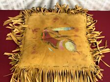 VINTAGE KISSEN MIT FRANSEN AUS