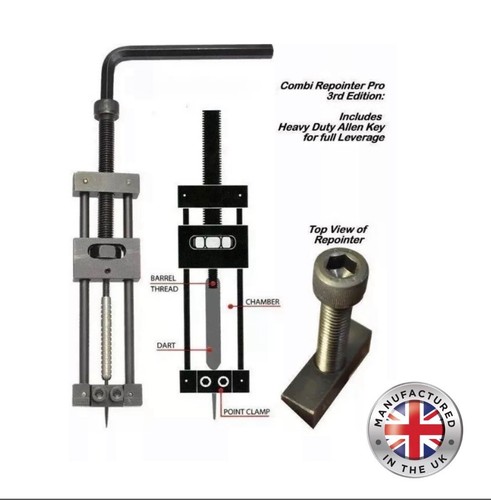 Handheld dart repointing - handheld, tool