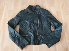 Kunstlederjacke Jacke schwarz Mädchen Gr. 146/152