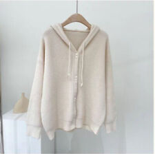 Damen Grob Strickjacke Mantel