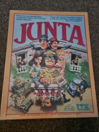 Junta 1985 brettspiel west - 1985,