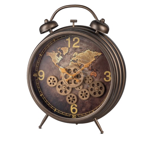 Tischuhr standuhr weltkarte - standuhr,