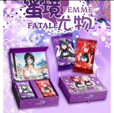 Femme Fatale | Hot Goddess Story Display Booster Packs Box Premium Waifu Cards