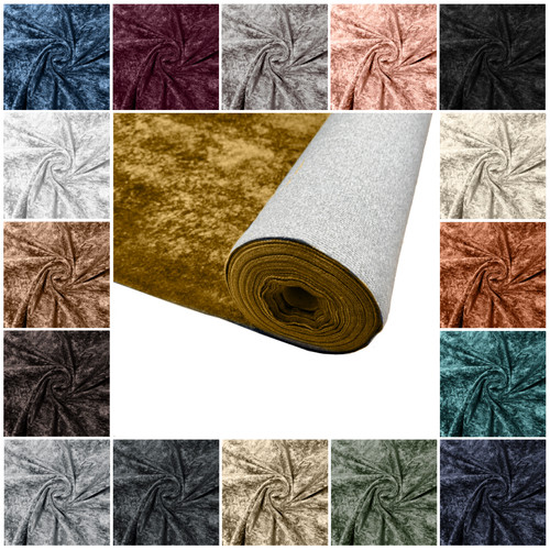Crushed velvet polsterstoff - velvet,
