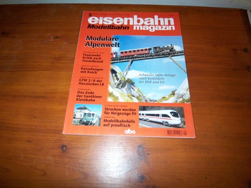 Eisenbahn modellbahn magazin - modellbahn,