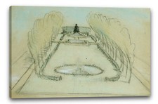 Kunstdruck Stanford Weiß -