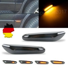 2X LED Seitenblinker Laufblinker Für BMW E81 E82 E90 E91 E92 E93 E60 E61 Schwarz