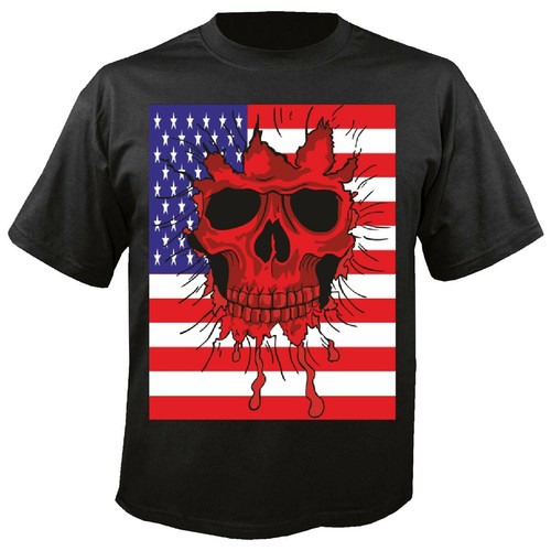 Shirt amerika skull usa - amerika,