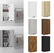 Wand Badschrank Betongrau