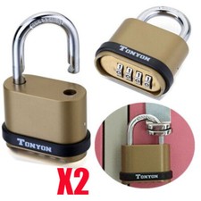 2x Vierstelliges zahlenschloss