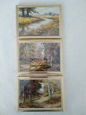 Wandbild Bild Wanddekoration 3er Set