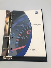 VW CADDY  Bedienungsanleitung 2004 2005 Betriebsanleitung Handbuch Bordmappe BA