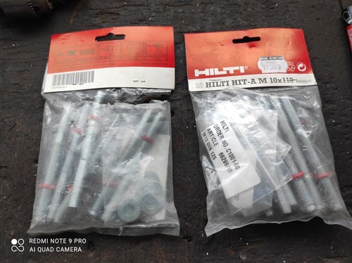 16x org hilti ankerstange - 16x,