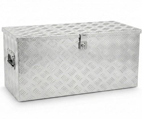 Aluminium deichselbox staubox - aluminium,
