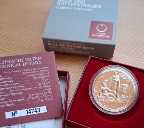 Silber euro 2018 milde - silber,