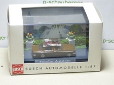 Busch 46853 Mercedes W 123 Limousine Rhein-Tour Mannheim in OVP UNBENUTZT