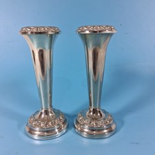 Paar Ianthe versilberte Posy /