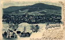 Gruss aus Sulzbach - Litho