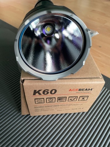Acebeam k60 led lampe - acebeam, led-lampe