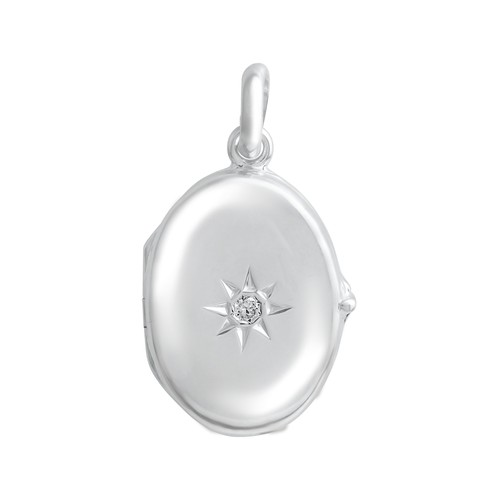 Medaillon 925 sterling - medaillon, silber