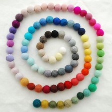 100% Wollfilzkugeln - 3 cm -