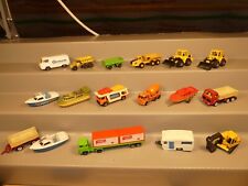 Majorette Bauknecht Lesney Matchbox Traktor PKW LKW Boot Autotransporter Beton