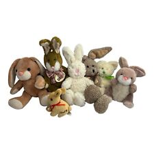 7x Hase Osterhase Kuscheltier