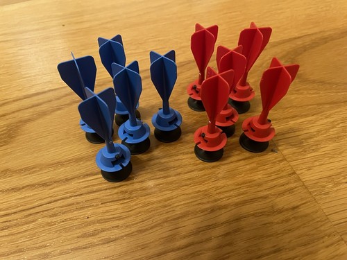 10x saugnapf ersatz pfeile - 10x, von
