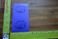 Alter Aufkleber Büro Kurierdienst Transporte Post Tele-Car ALSTER KURIER Hamburg