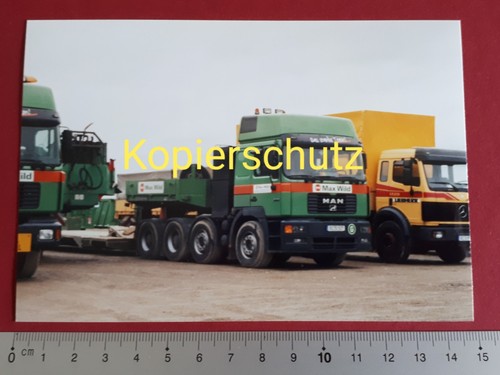 Foto man f2000 schwertransport - man,